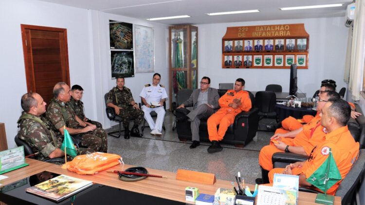 Reunião Forças de Segurança - Luiz de Castro - Governo do Tocantins