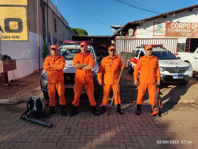 Equipe de Porto Nacional pronta para atuar no combate no Parque Estadual do Cantão