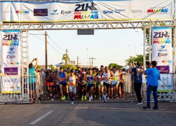 Data: 20/08/2022. 1ª Meia Maratona de Palmas.