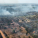 Incêndio florestal atinge zona rural de São Miguel do Tocantins — Foto: Reprodução