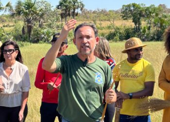 Presidente do Naturatins, coronel de Jesus Silva, expressou sua satisfação com a experiência enriquecedora que a visita proporcionou - Andréa Marques/Governo do Tocantins