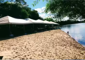 Adelman Paiva de Lima, de 26 anos, morreu após se afogar em praia de São Valério, no Tocantins — Foto: Reprodução/Gurupi News